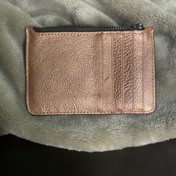 Aimee Kestenberg gold metallic leather wallet - Picture 2 of 2